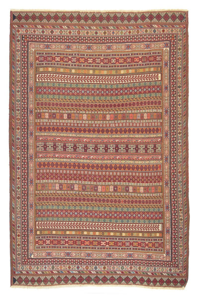 Afshar Sirjan Rug 197x297cm - Persian Rugs