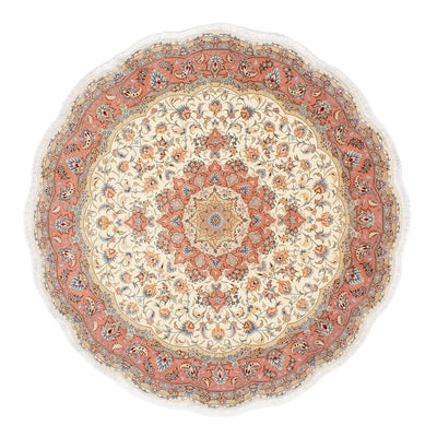 Tabriz - 50 Raj Rug 194x194cm - Persian Rugs