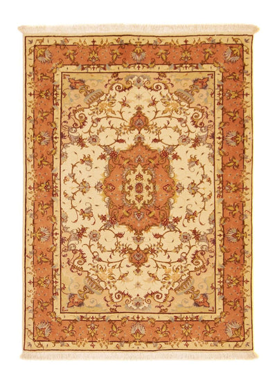 Tabriz - 50 Raj Rug 103x141cm - Persian Rugs