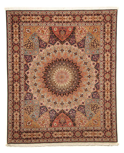Tabriz - 50 Raj Rug 205x242cm - Persian Rugs