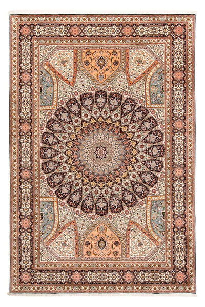 Tabriz - 50 Raj Rug 208x305cm - Persian Rugs