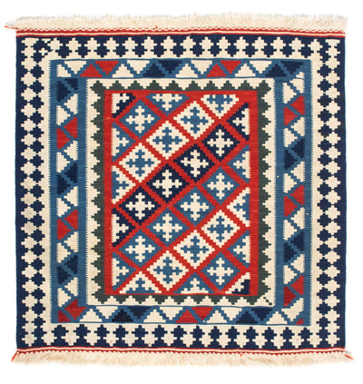 Kilim Fars Rug 100x100cm