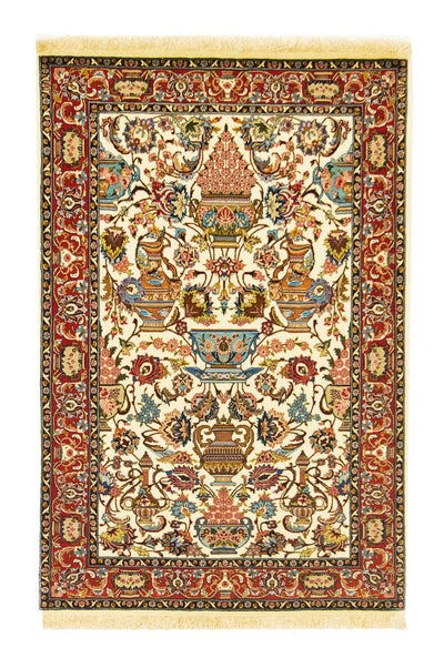 Qom Rug 101x152cm - Persian Rugs