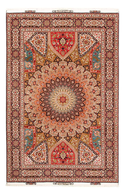Tabriz - 50 Raj Rug 204x307cm - Persian Rugs