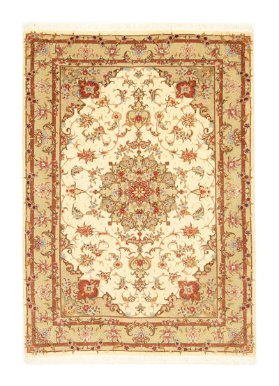 Tabriz - 50 Raj Rug 103x143cm - Persian Rugs