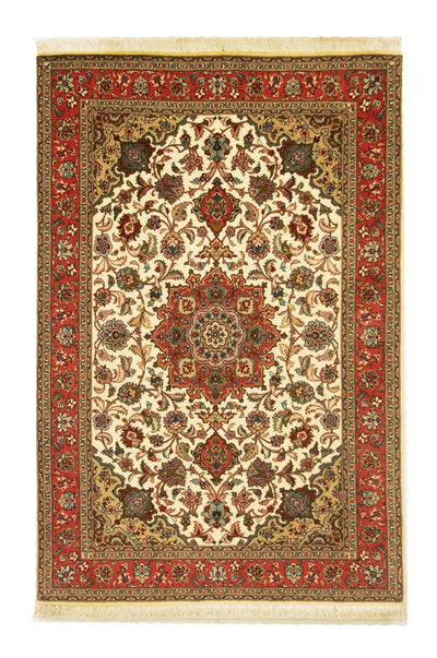 Tabriz - 50 Raj Rug 103x155cm - Persian Rugs