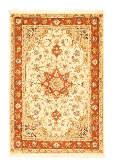 Tabriz - 50 Raj Rug 102x155cm - Persian Rugs