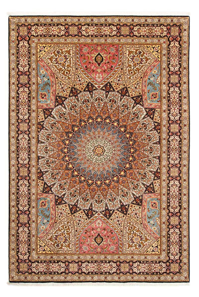 Tabriz - 50 Raj Rug 204x306cm - Persian Rugs