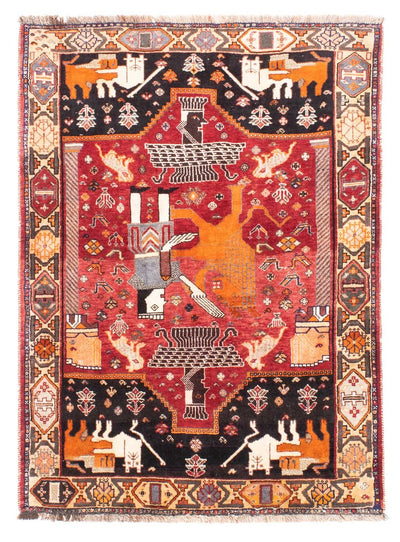 Shiraz Rug 111x155cm - Persian Rugs