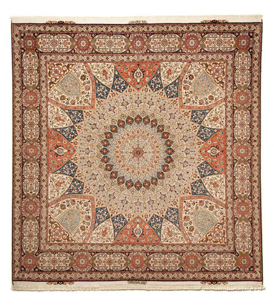 Tabriz - 50 Raj Rug 253x264cm - Persian Rugs