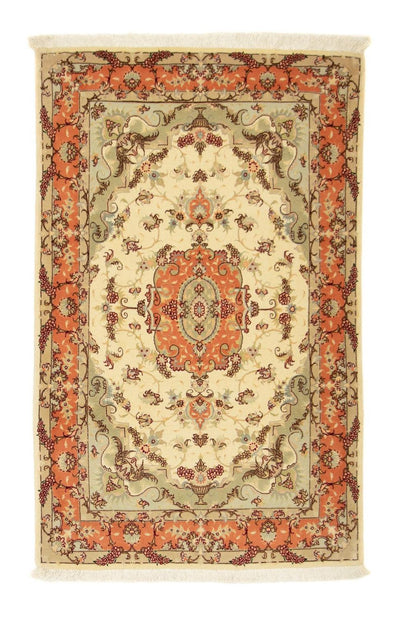 Tabriz - 50 Raj Rug 100x155cm - Persian Rugs