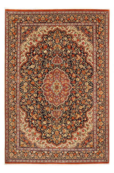 Qom Rug 212x305cm - Persian Rugs