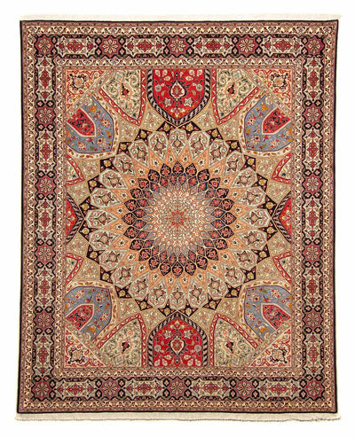 Tabriz - 50 Raj Rug 204x250cm - Persian Rugs
