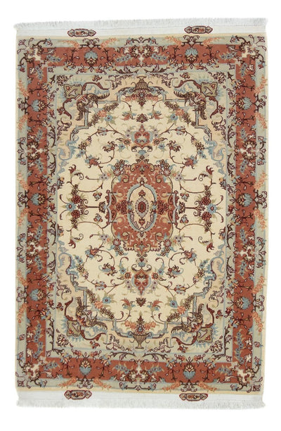Tabriz - 50 Raj Rug 103x151cm - Persian Rugs