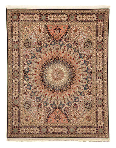 Tabriz - 50 Raj Rug 205x256cm - Persian Rugs