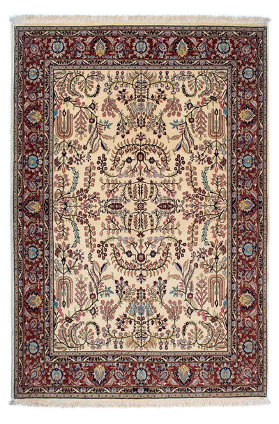 Qom Rug 142x207cm - Persian Rugs