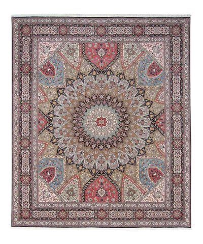 Tabriz - 50 Raj Rug 252x303cm - Persian Rugs