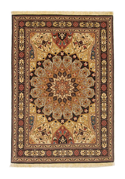 Tabriz - 50 Raj Rug 103x151cm - Persian Rugs