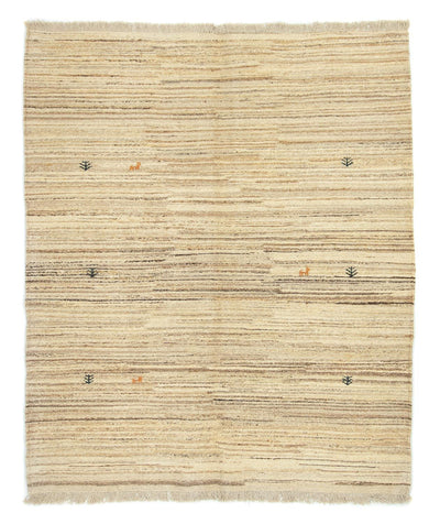Persian Gabbeh Rug 158x188cm - Perserteppich Wollteppich