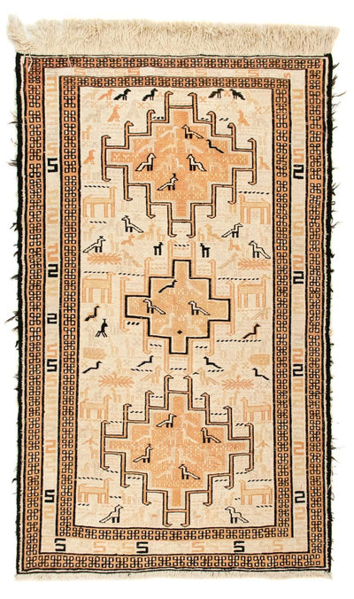 Silk Kilim Rug 65x101cm