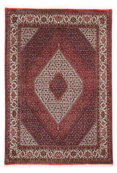 Bidjar Rug 172x236cm - Persian Rugs - dark red