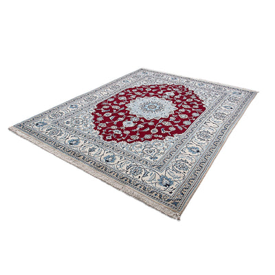 Nain Rug 198x252cm - Persian Rugs - dark red