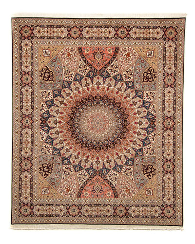 Tabriz - 50 Raj Rug 202x242cm - Persian Rugs
