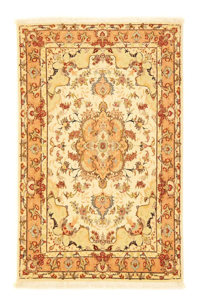 Tabriz - 50 Raj Rug 101x154cm - Persian Rugs