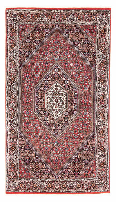 Bidjar Rug 109x178cm - Persian Rugs - red