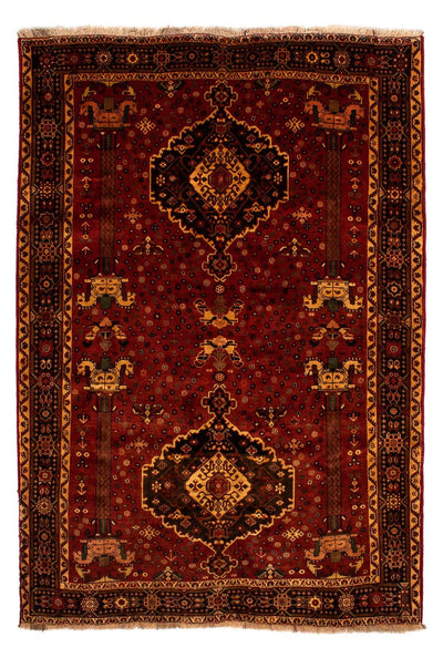 Qashqai Rug 206x307cm - Persian Rugs