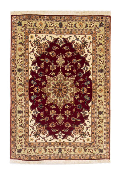 Tabriz - 50 Raj Rug 103x148cm - Persian Rugs