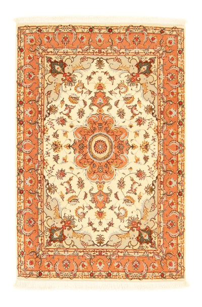 Tabriz - 50 Raj Rug 102x152cm - Persian Rugs