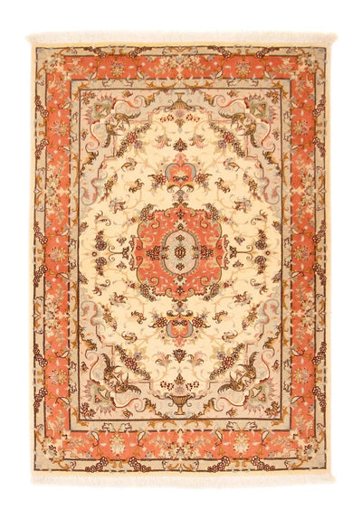 Tabriz - 50 Raj Rug 101x148cm - Persian Rugs