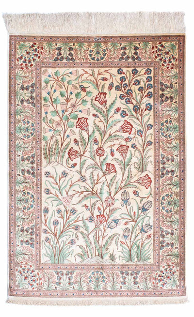 Qom Rug 102x156cm - Persian Rugs