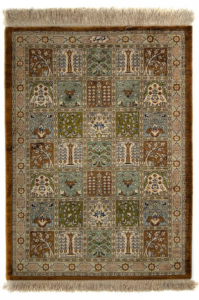 Qom Rug 58x77cm - Persian Rugs