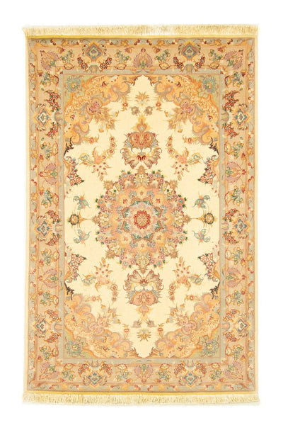 Tabriz - 50 Raj Rug 102x154cm - Persian Rugs