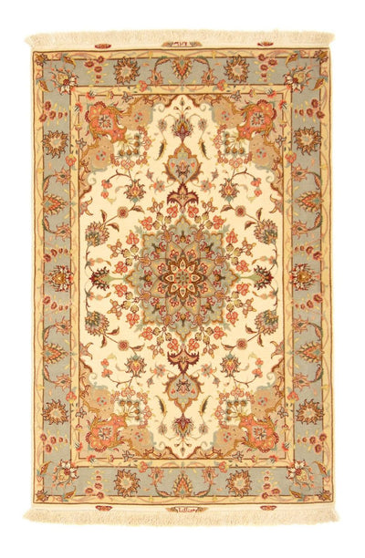 Tabriz - 60 Raj Rug 100x153cm - Persian Rugs