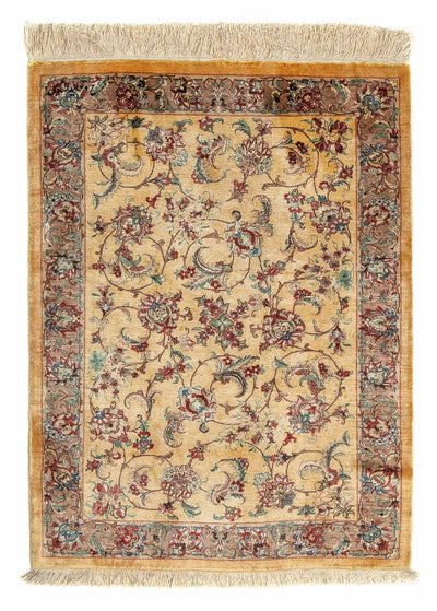 Qom Rug 59x82cm - Persian Rugs