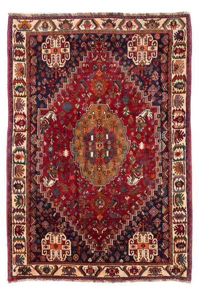 Qashqai Rug 158x242cm - Persian Rugs