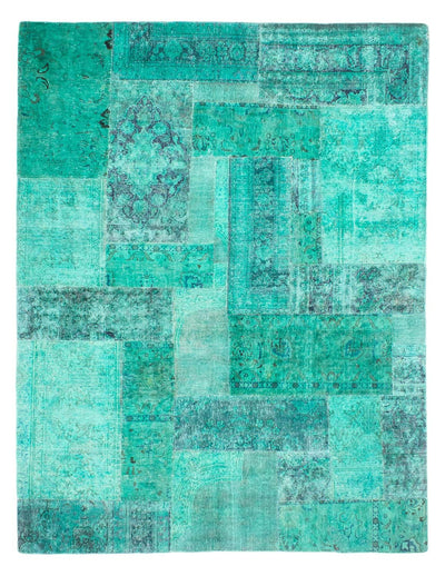 Patchwork Rug 231x297cm - Perserteppich Wollteppich