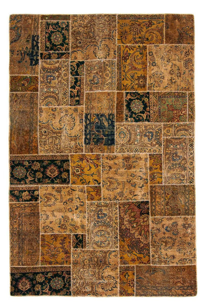 Patchwork Rug 182x275cm - Wool Rug