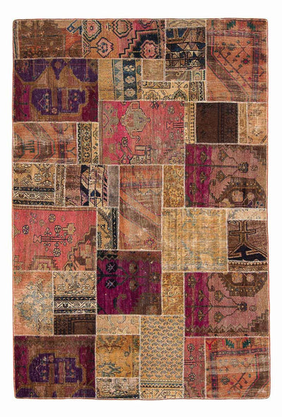 Patchwork Rug 181x272cm - Wool Rug