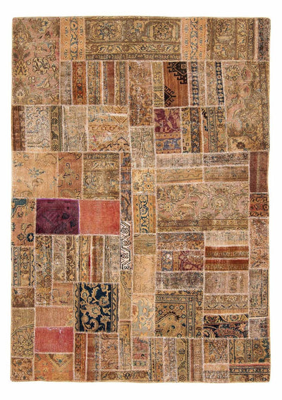 Patchwork Rug 164x234cm - Wool Rug