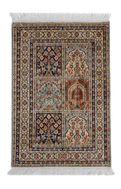 Kashmir Silk Rug 63x93cm - Oriental Rug