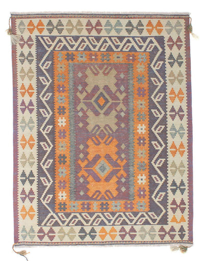 Modern Kilim Rug 161x211cm - Wool Rug