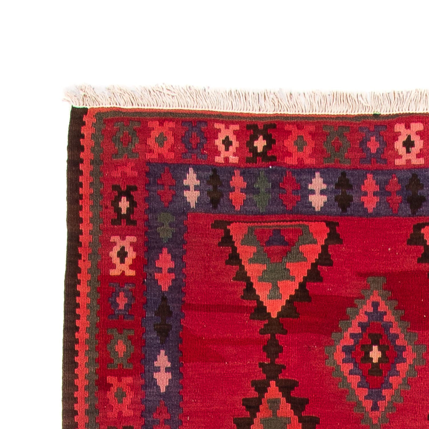 Kelim Teppich - Old 325 x 118 cm - mehrfarbig