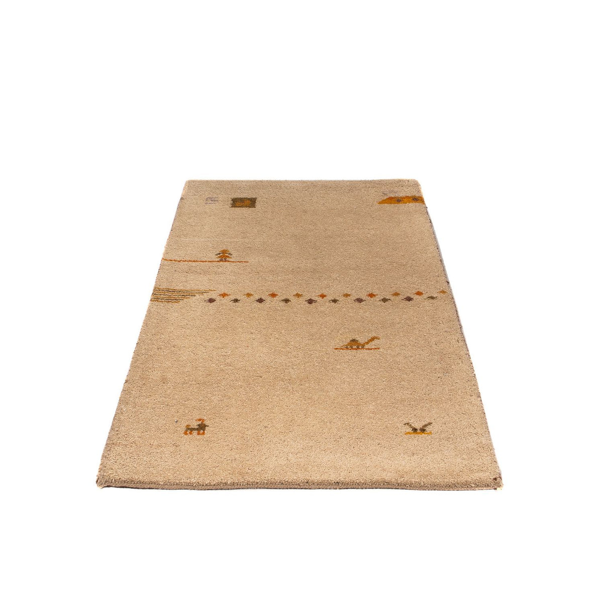Gabbeh Rug - Indus - 120 x 70 cm - beige