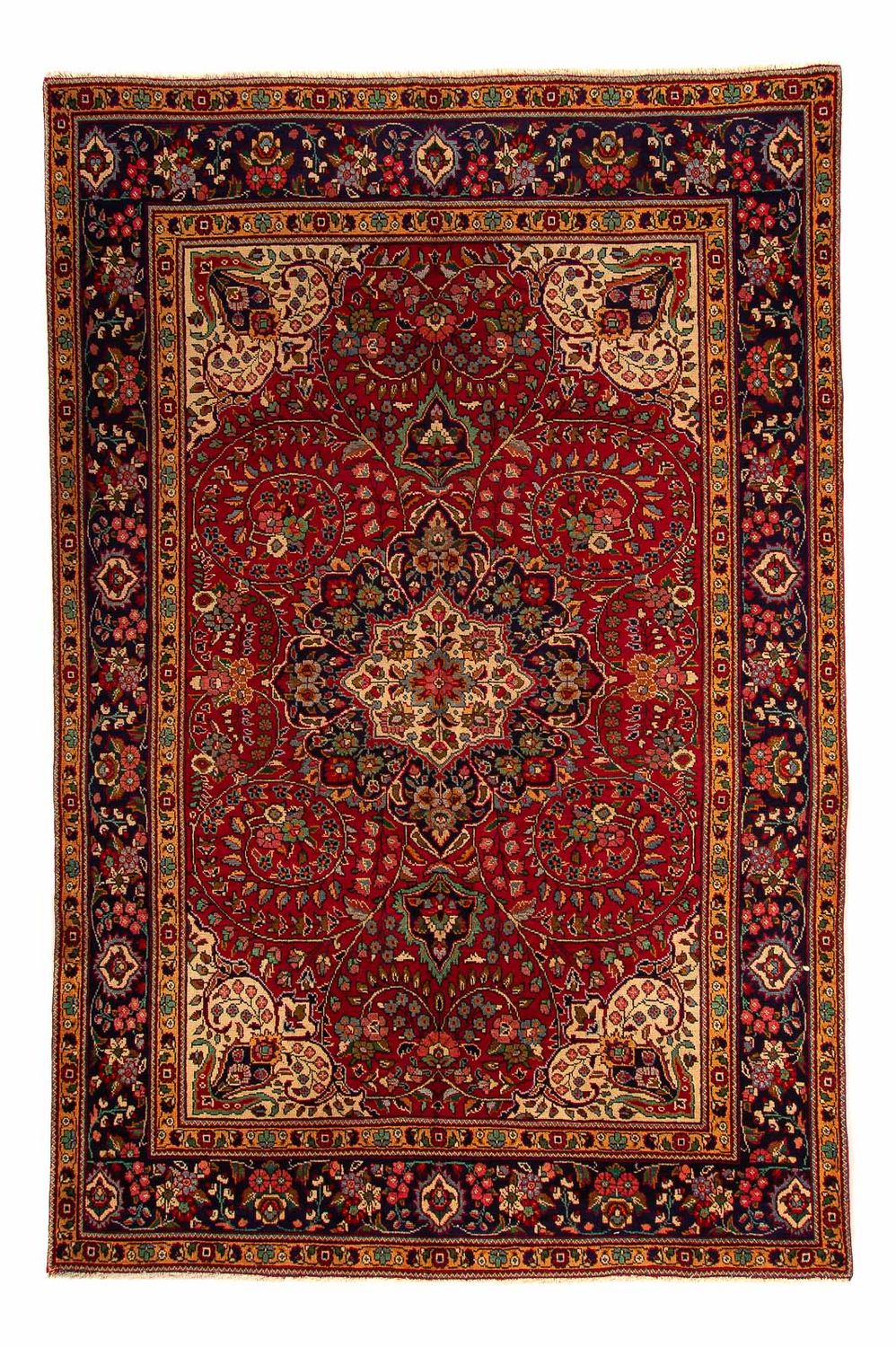 Perser Rug - Tabriz - 314 x 203 cm - dark red