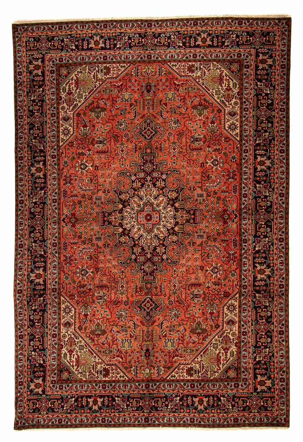 Perser Rug - Tabriz - 295 x 195 cm - light red