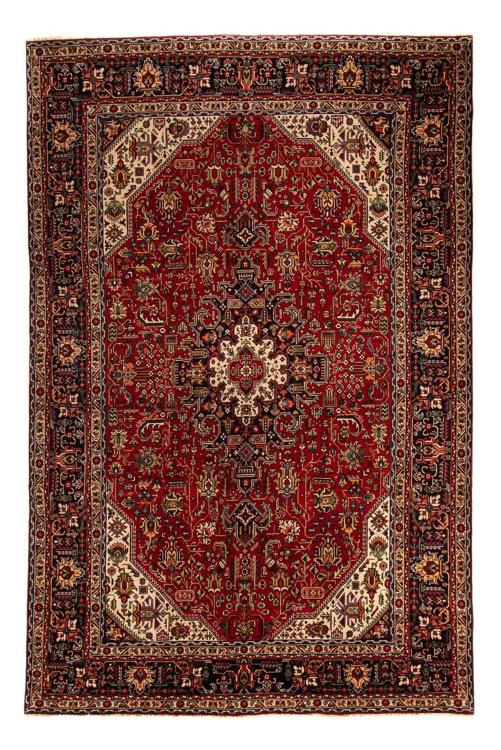 Perser Rug - Tabriz - 305 x 195 cm - dark red